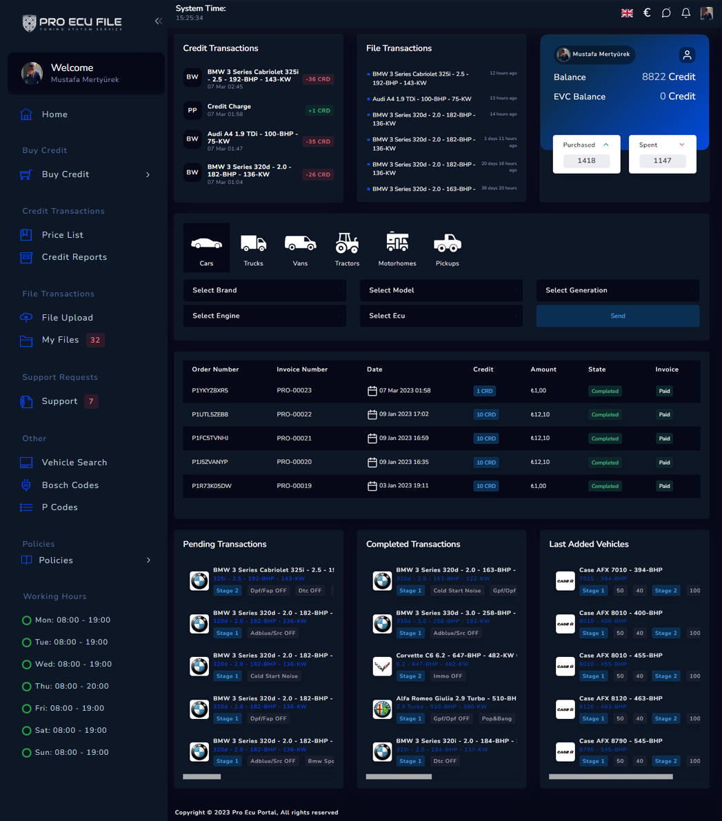 Reiken Ecu Portal ekran 01